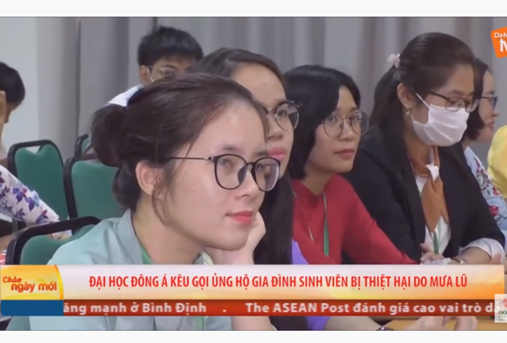 Bản tin DanangTV: Đại học Đông Á dành 20-10 không hoa, hỗ trợ sinh viên các tỉnh vùng lũ miền Trung